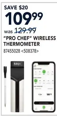 RONA NINJA PRO CHEF WIRELESS THERMOMETER offer