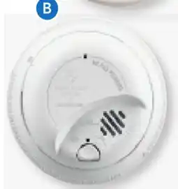 RONA SMOKE DETECTOR Ionization, hardwired with battery backup offer