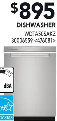 RONA WHIRLPOOL DISHWASHER offer