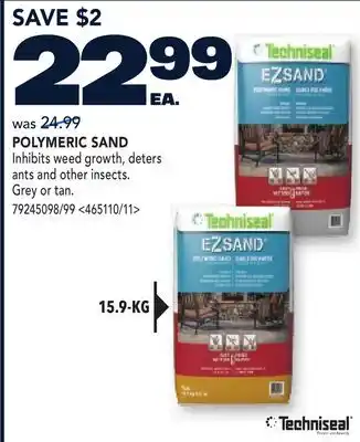 RONA POLYMERIC SAND offer