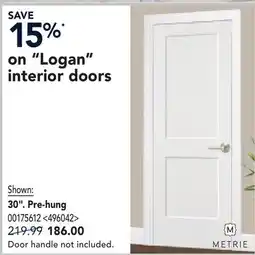RONA Logan Interior Doors offer