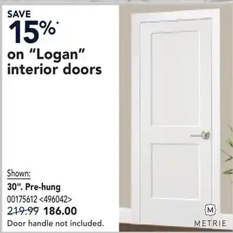 RONA Logan Interior Doors offer