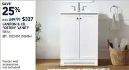 RONA LANDON & CO. OSTEN VANITY 25 offer