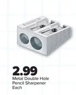 PharmaChoice Metal Double Hole Pencil Sharpener offer