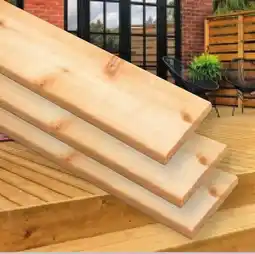 RONA 5/4 X 6 X 8' CEDAR DECK BOARD offer
