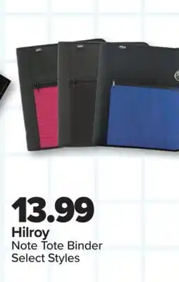 PharmaChoice Hilroy Note Tote Binder offer