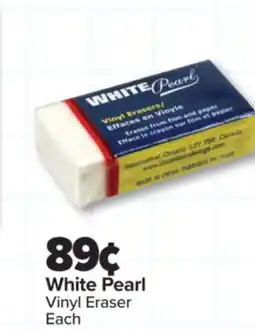PharmaChoice White Pearl Vinyl Eraser offer