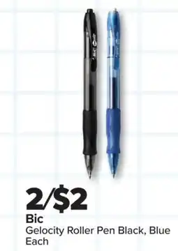 PharmaChoice Bic Gelocity Roller Pen Black, Blue offer