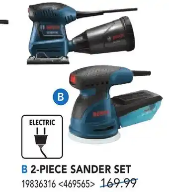 RONA 2-PIECE SANDER SET offer