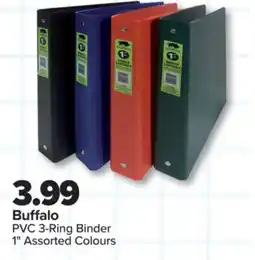 PharmaChoice Buffalo PVC 3-Ring Binder offer