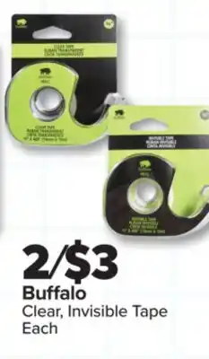 PharmaChoice Buffalo Clear, Invisible Tape offer