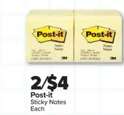 PharmaChoice Post-it Sticky Notes offer