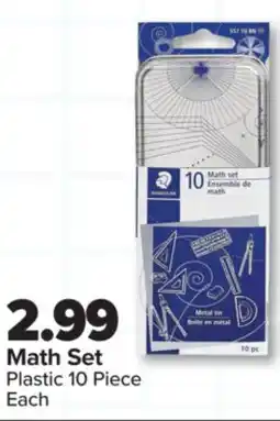PharmaChoice Math Set Plastic 10 Piece offer