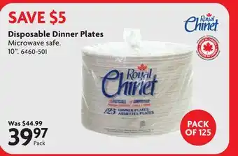 Home Hardware Disposable Dinner Plates offer