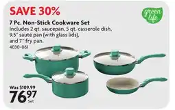 Home Hardware 7 Pc. Non-Stick Cookware Set offer