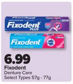 PharmaChoice Fixodent Denture Care offer