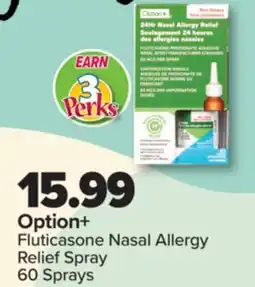 PharmaChoice Option+ Nasal Allergy Relief Spray offer