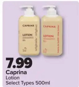 PharmaChoice Caprina Lotion offer