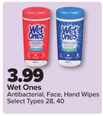 PharmaChoice Wet Ones Antibacterial, Face, Hand Wipes offer
