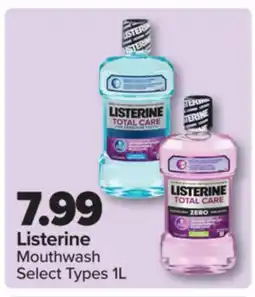 PharmaChoice Listerine Mouthwash offer