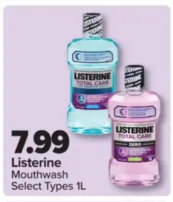 PharmaChoice Listerine Mouthwash offer