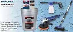 PartSource Car Care Essentials offer