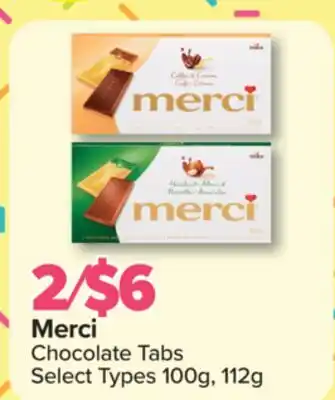 PharmaChoice Merci Chocolate Tabs offer