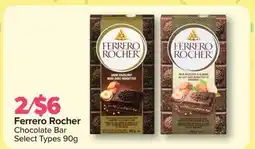 PharmaChoice Ferrero Rocher Chocolate Bar offer
