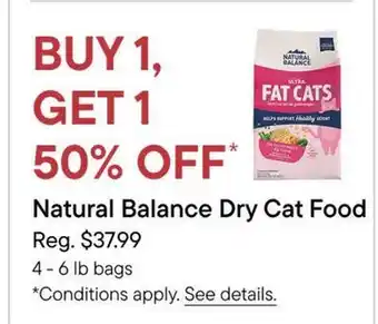 Petvalu Natural Balance Dry Cat Food offer