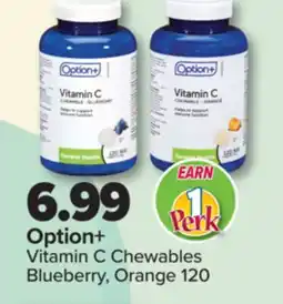 PharmaChoice Option+ Vitamin C Chewables Blueberry offer