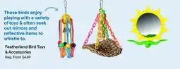 Petvalu Featherland Bird Toys & Accessories offer