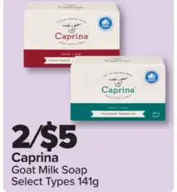 PharmaChoice Caprina Goat Milk Soap offer