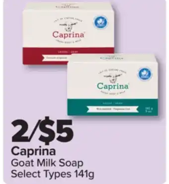 PharmaChoice Caprina Goat Milk Soap offer