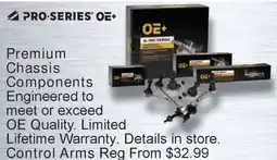 PartSource OE+ Control Arms offer