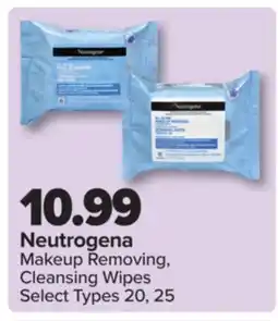PharmaChoice Neutrogena Makeup Removing, Cleansing Wipes offer