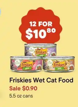 Petvalu Friskies Wet Cat Food offer