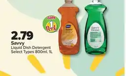 PharmaChoice Savvy Liquid Dish Detergent offer