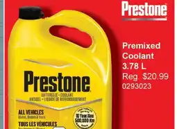 PartSource Prestone Premixed Coolant offer