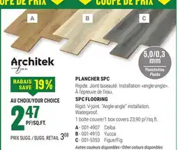 BMR PLANCHER SPC offer
