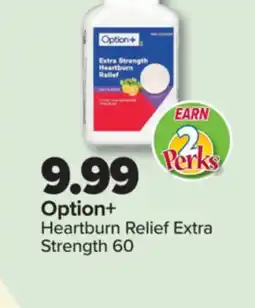 PharmaChoice Option+ Heartburn Relief Extra Strength 60 offer