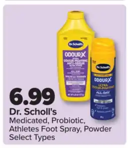 PharmaChoice Dr. Scholl's Medicated, Probiotic, Athletes Foot Spray, Powder offer