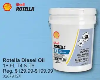 PartSource Rotella Diesel Oil offer
