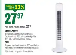 BMR VENTILATEUR offer