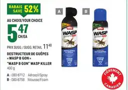 BMR DESTRUCTEUR DE GUÊPES  WASP B GON  offer