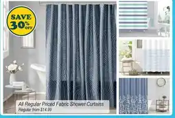 Oxford Mills All Regular Priced Fabric Shower Curtains offer