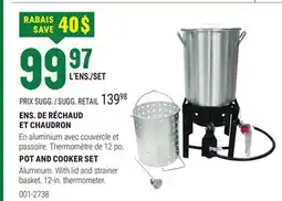 BMR POT AND COOKER SET offer