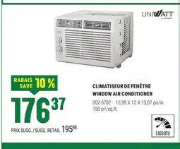 BMR CLIMATISEUR DE FENÊTRE offer