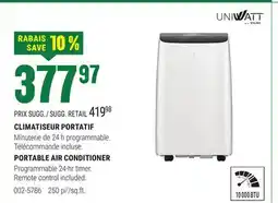 BMR CLIMATISEUR PORTATIF offer