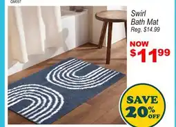 Oxford Mills Swirl Bath Mat offer