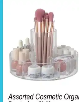 Oxford Mills Assorted Cosmetic Organizers offer